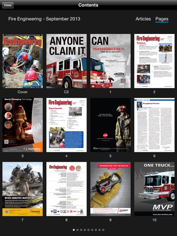 Fire Engineering Magazine iPad screenshot 4