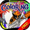 Coloring Book : Painting Picture Cats Superheroes Cartoon Edition  Free