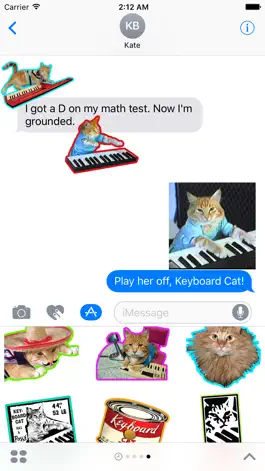 Game screenshot Keyboard Cat Stickers! mod apk