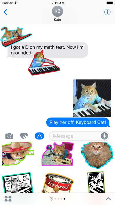 How to cancel & delete Keyboard Cat Stickers! from iphone & ipad 1