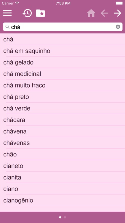 Portuguese Multilingual dictionary screenshot-3