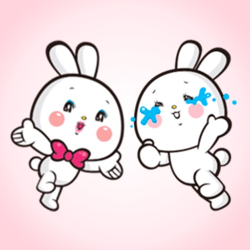 Cute Bunny Stickers icon