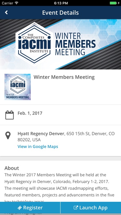 IACMI Events