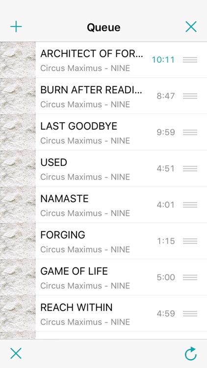 Crossfade music player - Audieon