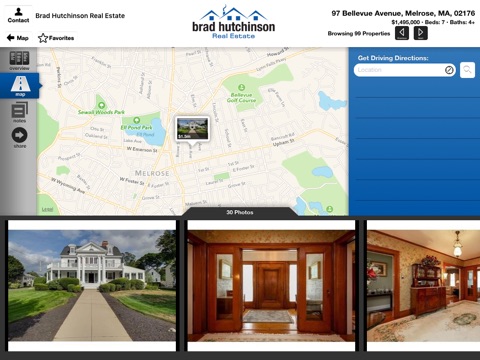 Brad Hutchinson Real Estate for iPad screenshot 3