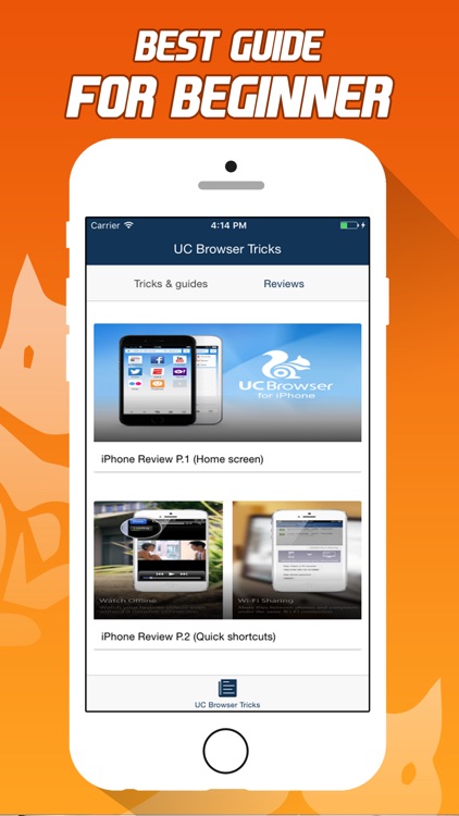 Tricks for UC Browser - Tips, Guide