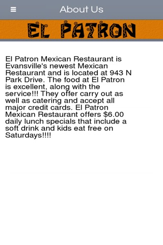 El Patron Mexican Restaurant screenshot 2