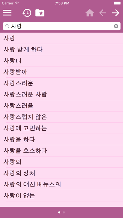 한국어-다국어 사전 screenshot 4
