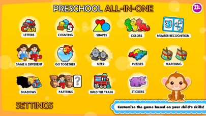 Abby Monkey Basic Skills: Preschool and Kindergarten Educational Learning Adventure Games for Toddler Explorers Screenshot 3