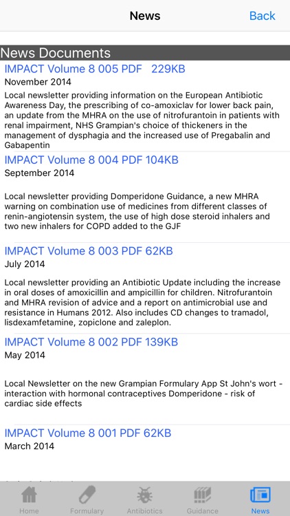 NHS Grampian Formulary screenshot-4