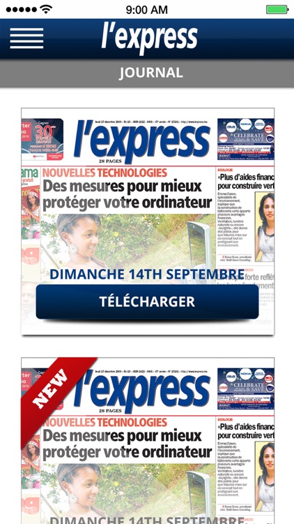 L'Express (La Sentinelle LTD) screenshot-3