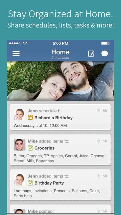 Hub Family Organizer: Shared Calendar & Todo Lists screenshot-0