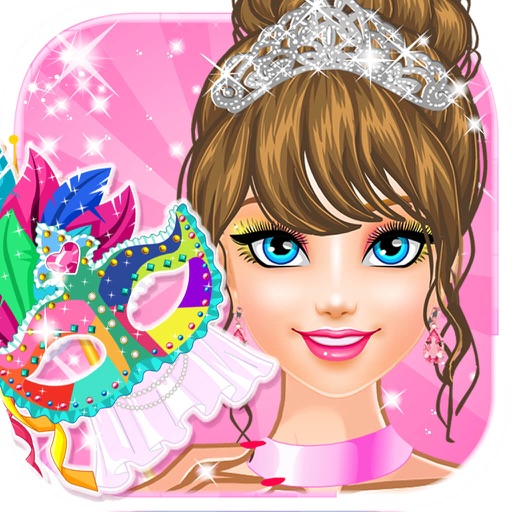 Princess Mask Prom – Fashion Beauty Salon Free Game for Girls and Kids Icon