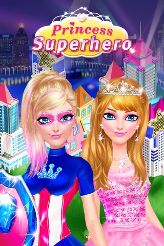 Superhero Girl - Princess Power Makeover Salon screenshot 2