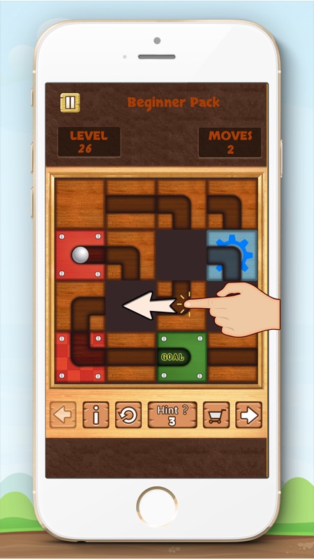 roll the ball slide puzzle games