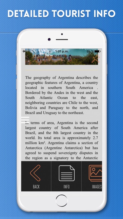 Argentina Travel Guide and Offline City Map