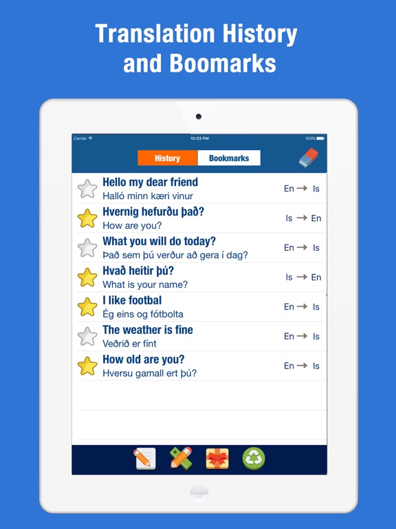 Icelandic English Translation and Dictionary screenshot 2