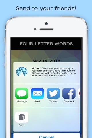 Four Letter Word Of The Day screenshot 4