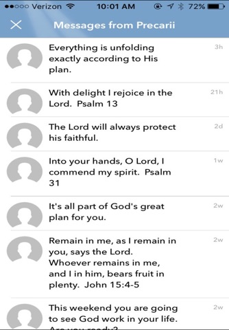 Precarii - A Prayer App screenshot 4