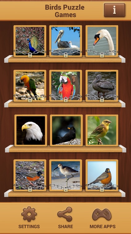 Birds Jigsaw Puzzles - Amazing Logical Game