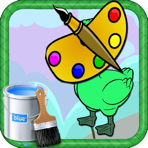 Paint Games Fairy Princess Version iOS App