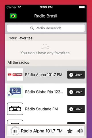 Rádio Brasil - Rádios Brazil - BRA música screenshot 2