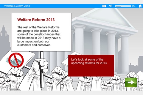 Welfare Reform e-Learning for Landlords screenshot 3