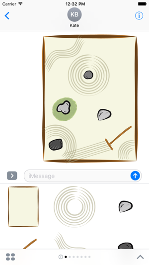 Zen Garden sticker maker - stickers for iMessage(圖1)-速報App