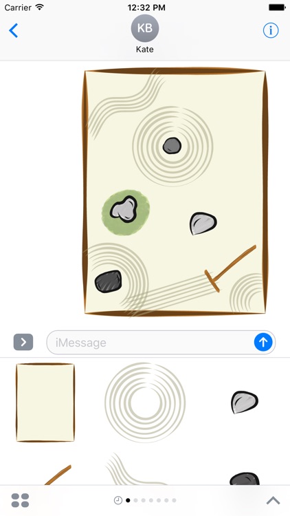 Zen Garden sticker maker - stickers for iMessage