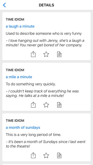 Time & Medical idioms