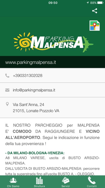 Parking Malpensa Terminal 2