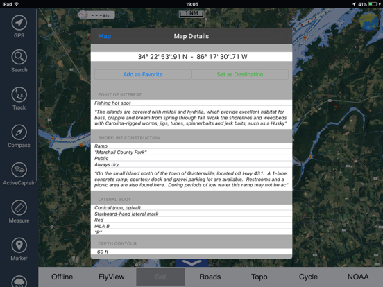 Lake Poygan Depth Chart