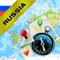 Download the complete map of Russia (all regions including Siberia, Far North and Far East) for offline use with NO INTERNET CONNECTION or NO CELL NETWORK