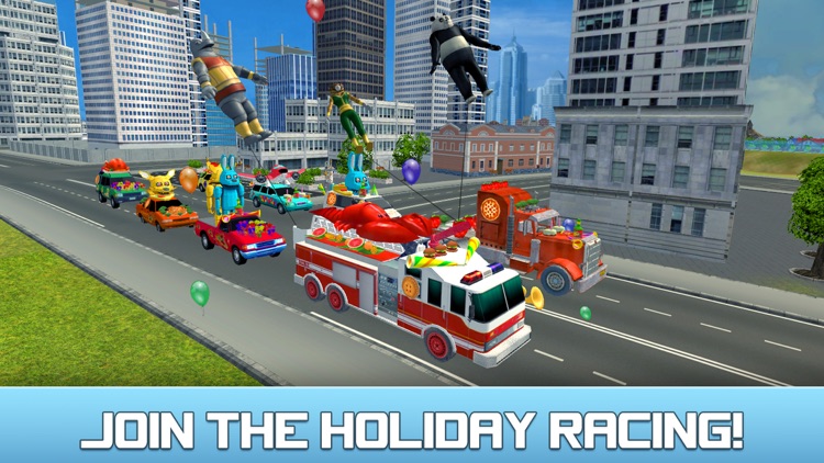 Thanksgiving Festival Car Racing 3D