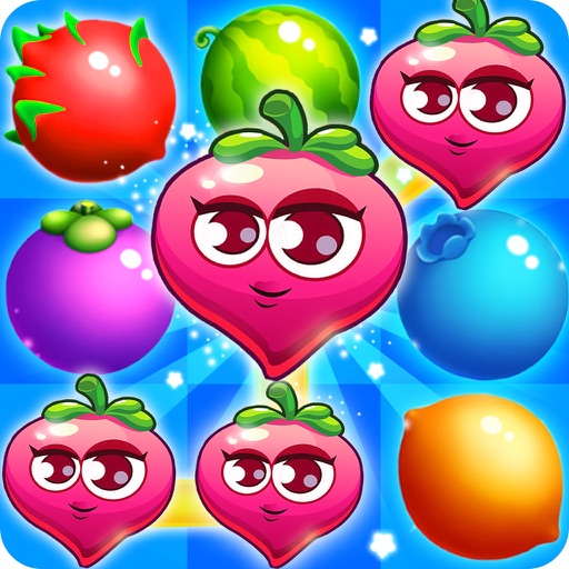 Gummy Fruit Splash: Link Crush Journey iOS App