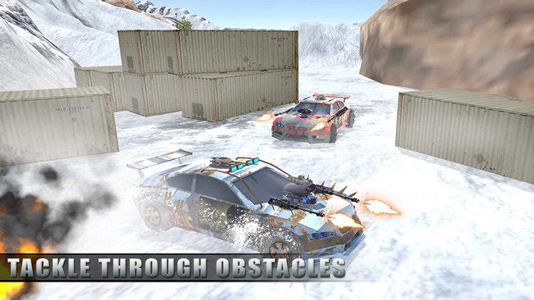 Buggy Death Racing Car Driver: Winter Rally Race screenshot-4