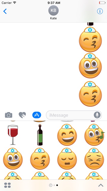 Jewish Emoji Sticker Pack