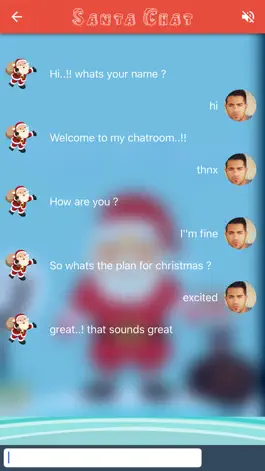 Game screenshot Santa Chat- Chat with Santa on Christmas apk