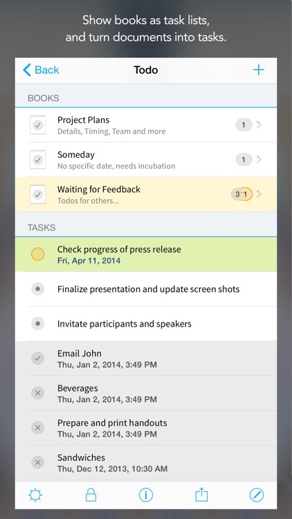 Notebooks - All Your Documents, Files and Tasks