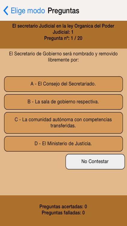 Justicia Test Examenes screenshot-3