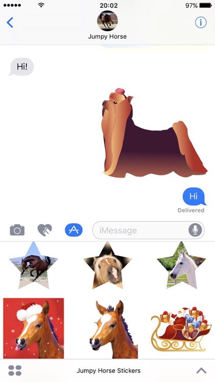 Jumpy Horse Stickers screenshot-3