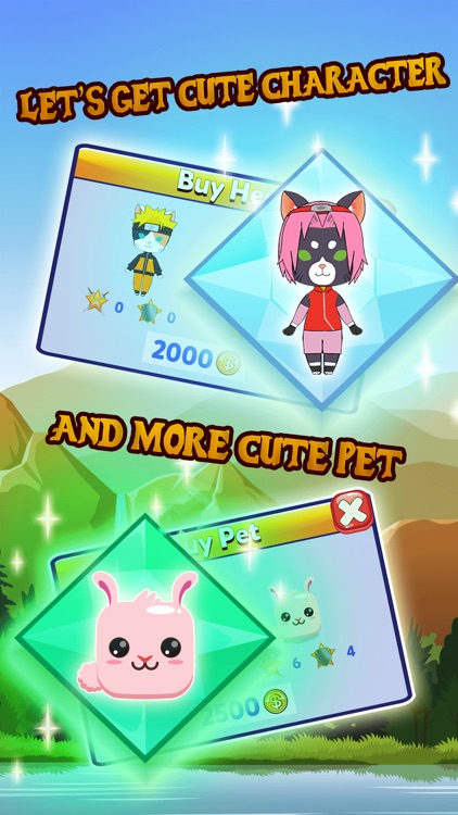 Monsters Balls Color Matching Game  " for Naruto "