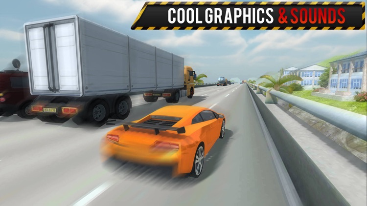 City Traffic Car Racing - Fast 3D Driving screenshot-3