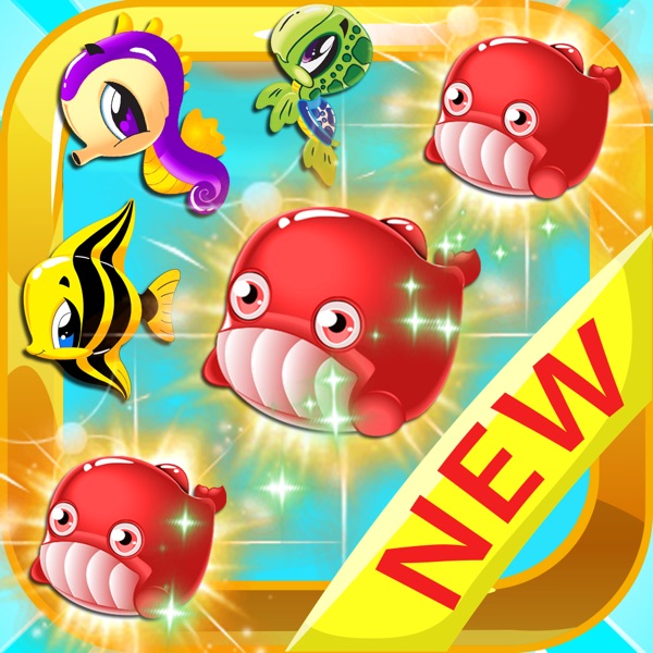 CHARM FISH - BEST OCEAN CRUSH MATCH 3 MANIA GAME