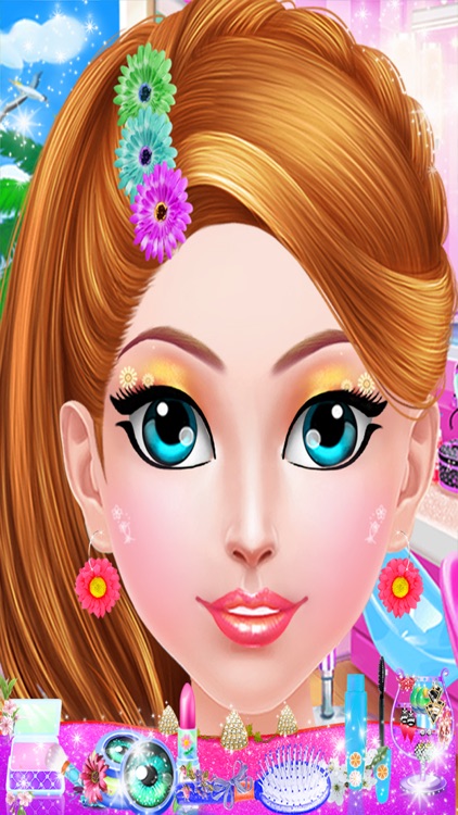 Crazy Girl Beach Party : Seaside Makeup Games screenshot-3