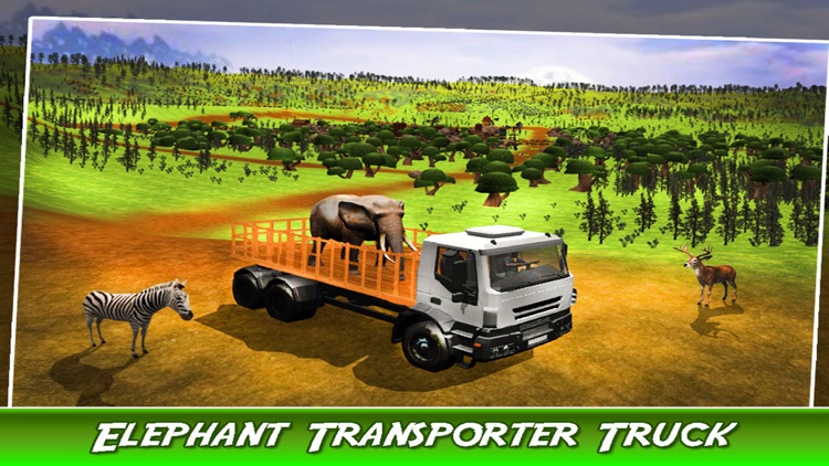 Elephant Transporter Truck Driver Simulator