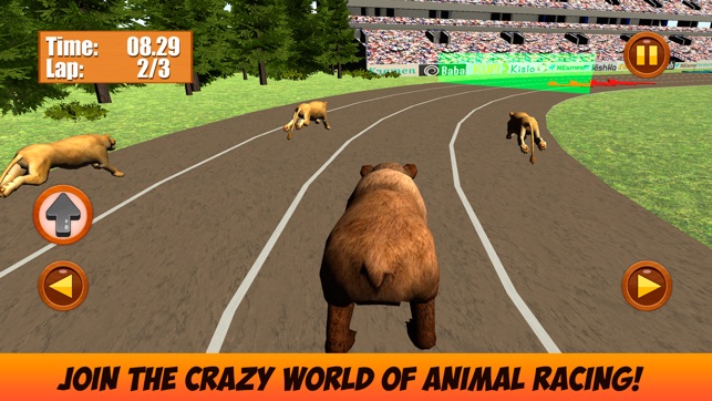 Wild Animal Racing Challenge 3D(圖1)-速報App