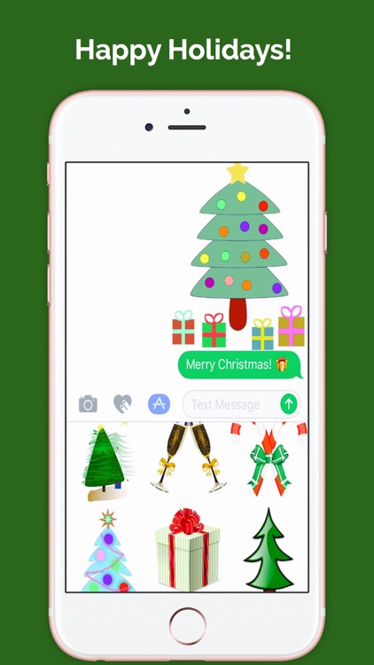 ChristmasMojis: Emoji Keyboard App screenshot-4