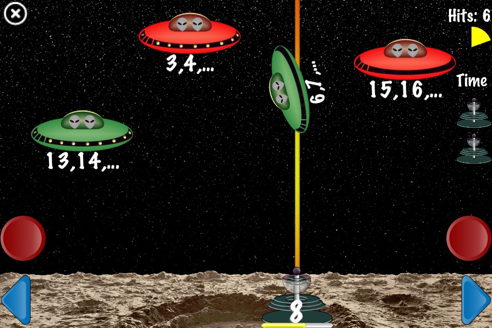 Arithmetic Invaders Express: Grade K-3 Math Facts screenshot 3