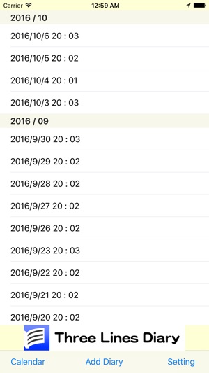 ThreeLinesDiary(圖1)-速報App